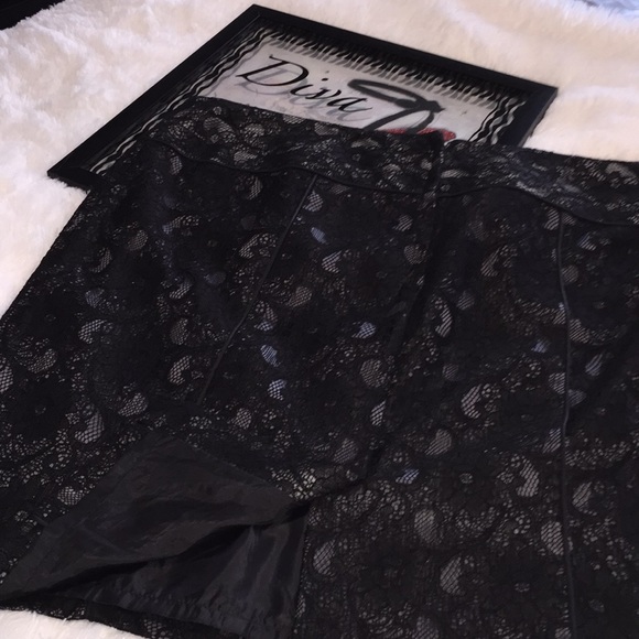 Black Grey Lace Pencil Skirt Sz 20W - Picture 2 of 6